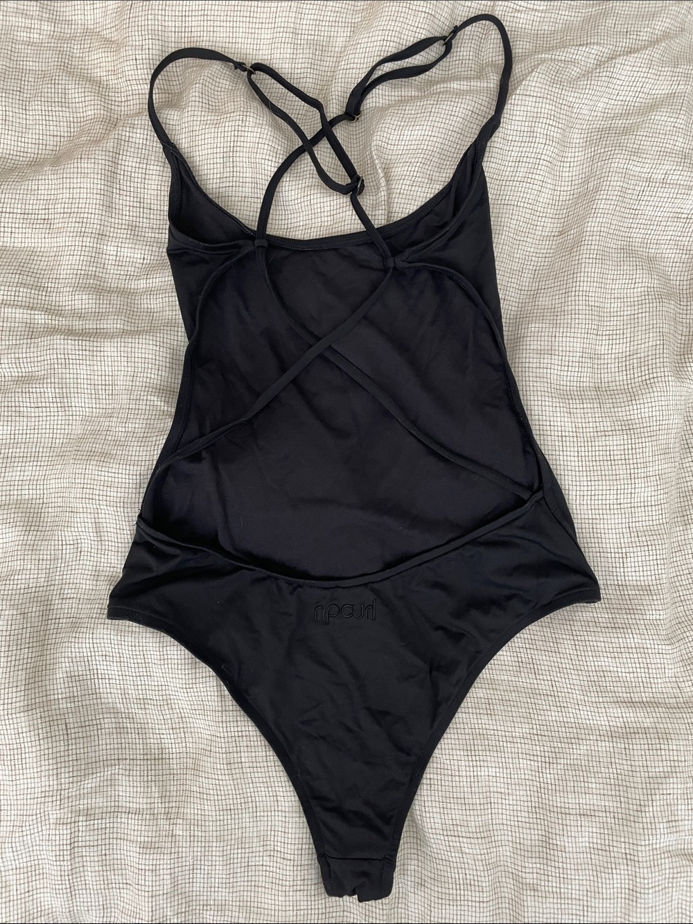 RIPCURL black one piece swim suit swimwear  XS S - Picture 3 of 6